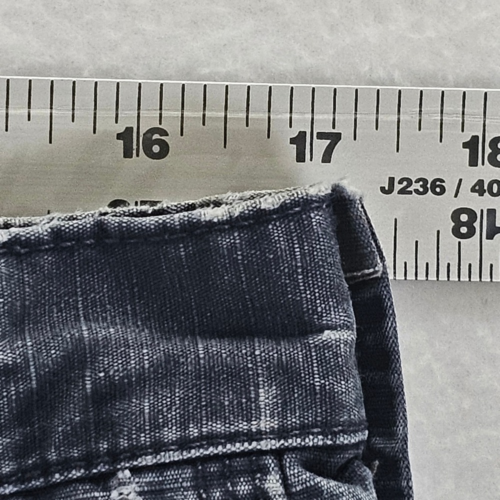 Wrangler RIGGS Workwear Mens Cargo Pants  Blue Cotton Ripstop double knee 35x34 - Picture 6 of 13